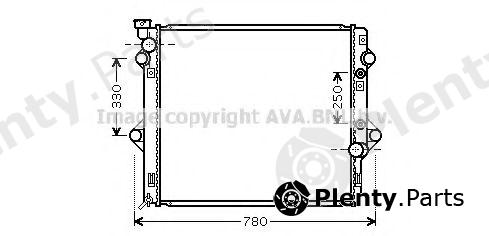  AVA QUALITY COOLING part TOA2478 Radiator, engine cooling