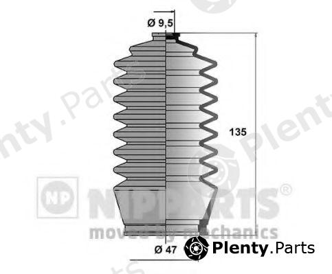  NIPPARTS part J2842002 Bellow Set, steering