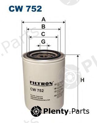  FILTRON part CW752 Coolant Filter