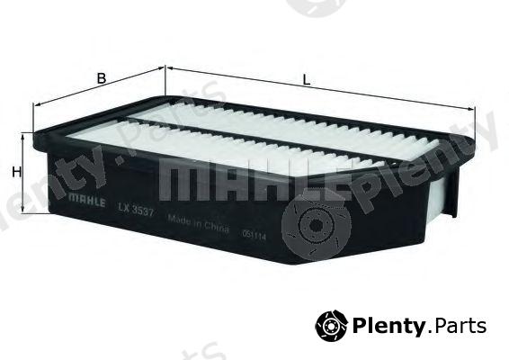 MAHLE ORIGINAL part LX3537 Air Filter
