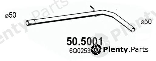  ASSO part 50.5001 (505001) Exhaust Pipe