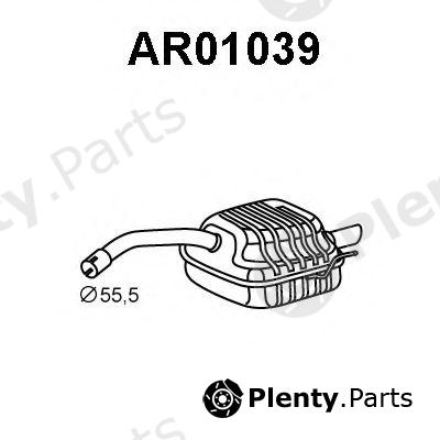  VENEPORTE part AR01039 End Silencer