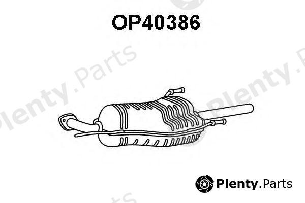  VENEPORTE part OP40386 End Silencer