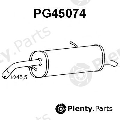  VENEPORTE part PG45074 End Silencer