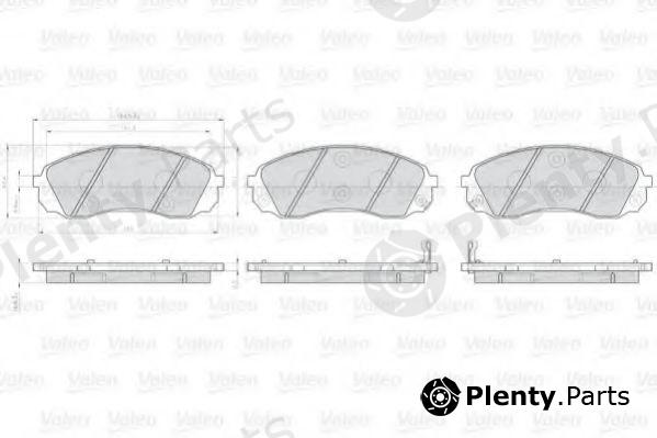  VALEO part 872597 Brake Pad Set, disc brake