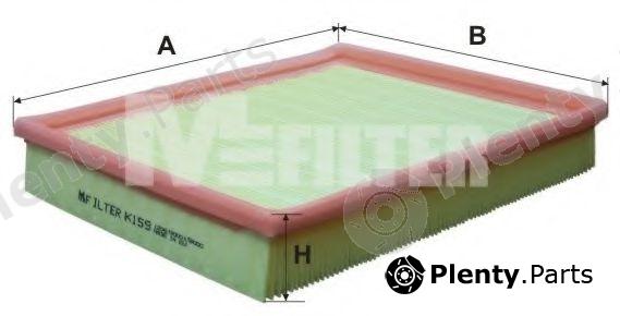  MFILTER part K159 Air Filter