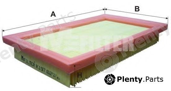  MFILTER part K197 Air Filter