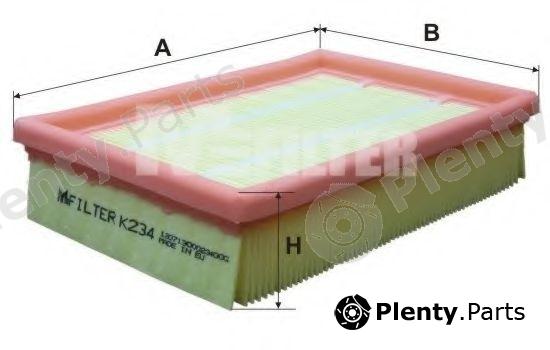  MFILTER part K234 Air Filter