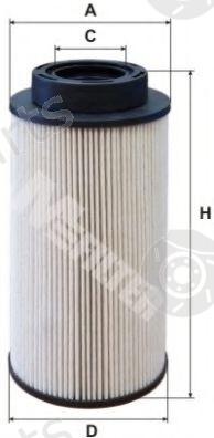  MFILTER part DE3125 Fuel filter