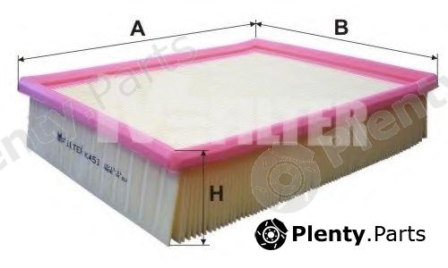  MFILTER part K451 Air Filter