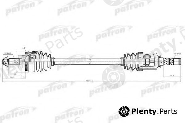  PATRON part PDS5530 Drive Shaft