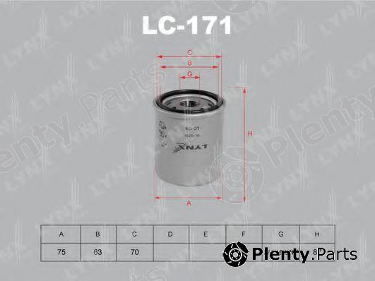  LYNXauto part LC171 Oil Filter