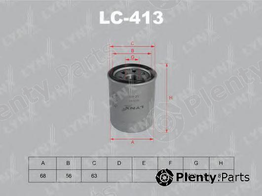  LYNXauto part LC413 Oil Filter