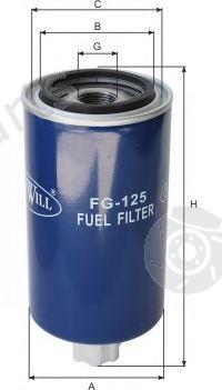  GOODWILL part FG125 Fuel filter