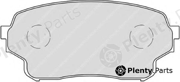  FERODO part FDB4077 Brake Pad Set, disc brake