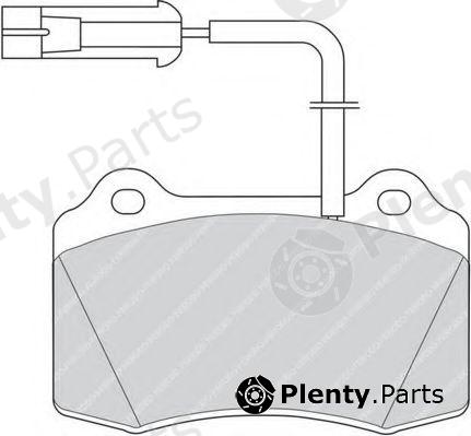  FERODO part FDB721 Brake Pad Set, disc brake