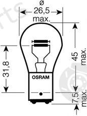  OSRAM part P215W Bulb, position-/outline lamp