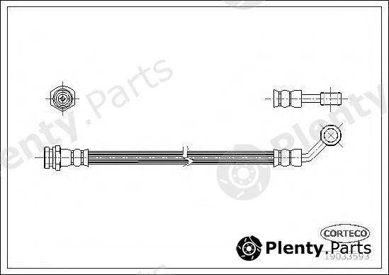  CORTECO part 19033593 Brake Hose