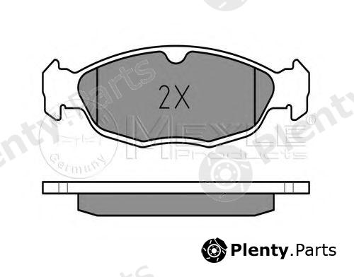  MEYLE part 0252054716 Brake Pad Set, disc brake