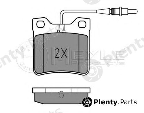  MEYLE part 0252190417/W (0252190417W) Brake Pad Set, disc brake