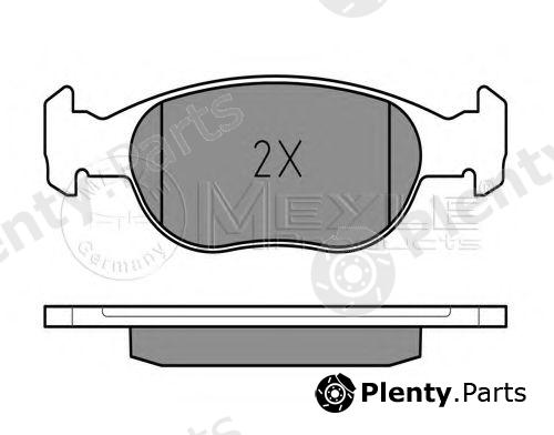  MEYLE part 0252193017/W (0252193017W) Brake Pad Set, disc brake