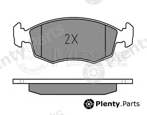  MEYLE part 0252322818/W (0252322818W) Brake Pad Set, disc brake