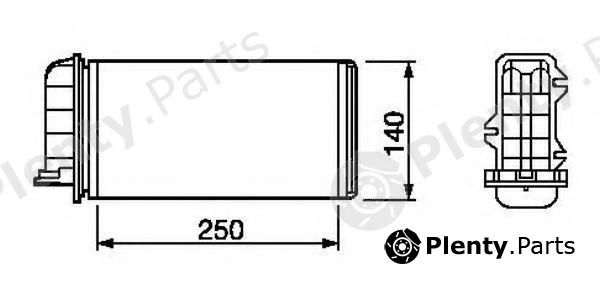  NRF part 53219 Heat Exchanger, interior heating