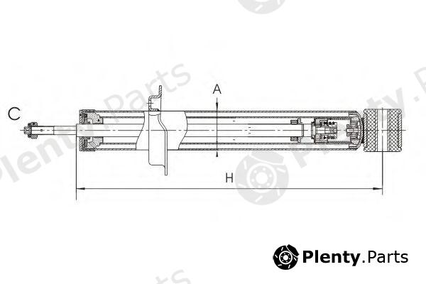  SCT Germany part Z2873 Shock Absorber