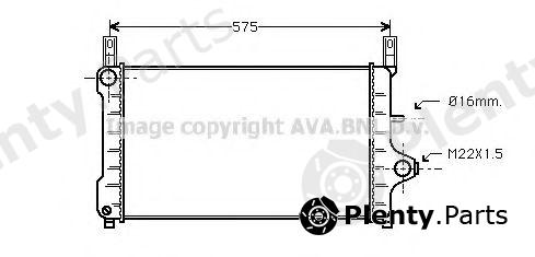  AVA QUALITY COOLING part FD2172 Radiator, engine cooling