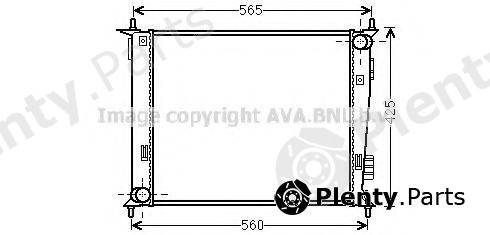 AVA QUALITY COOLING part KA2143 Radiator, engine cooling