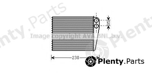  AVA QUALITY COOLING part MS6465 Heat Exchanger, interior heating