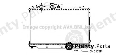  AVA QUALITY COOLING part MZ2048 Radiator, engine cooling