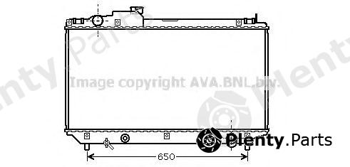  AVA QUALITY COOLING part TOA2315 Radiator, engine cooling