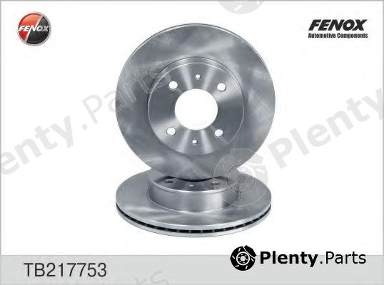  FENOX part TB217753 Brake Disc