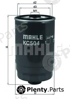  MAHLE ORIGINAL part KC504 Fuel filter