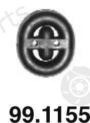  ASSO part 991155 Holder, exhaust system