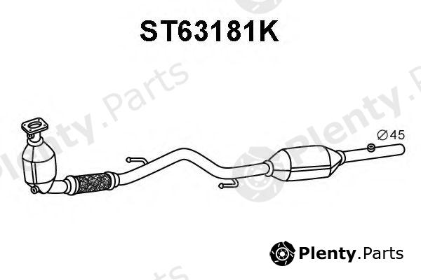  VENEPORTE part ST63181K Catalytic Converter