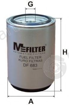  MFILTER part DF683 Fuel filter