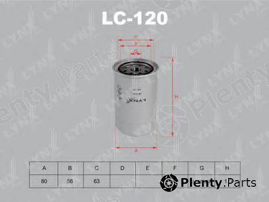  LYNXauto part LC120 Oil Filter