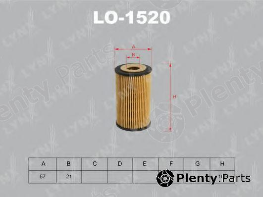  LYNXauto part LO-1520 (LO1520) Oil Filter