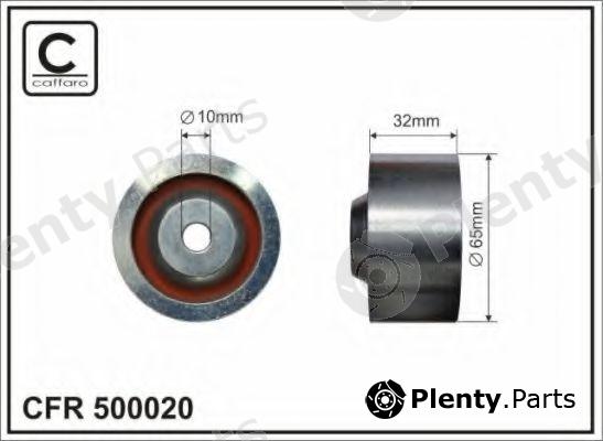  CAFFARO part 500020 Deflection/Guide Pulley, timing belt