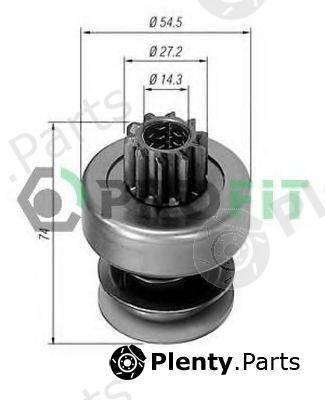  PROFIT part 1910-8242 (19108242) Freewheel Gear, starter