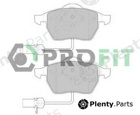  PROFIT part 5000-1323 (50001323) Brake Pad Set, disc brake