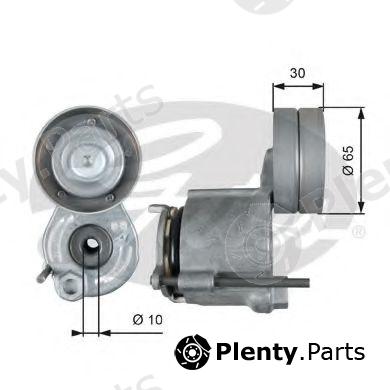  GATES part T39267 Tensioner Pulley, v-ribbed belt