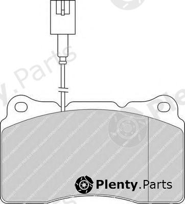  FERODO part FDB1334 Brake Pad Set, disc brake