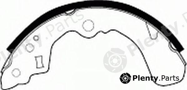  FERODO part FSB341 Brake Shoe Set