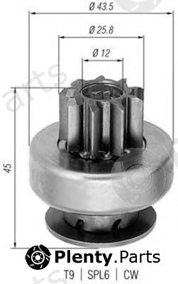  MAGNETI MARELLI part 940113020237 Pinion, starter