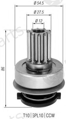  MAGNETI MARELLI part AMB0274 Pinion, starter
