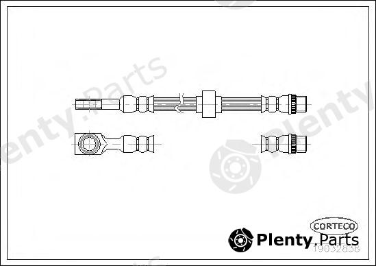  CORTECO part 19032838 Brake Hose
