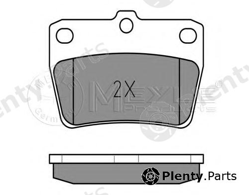 MEYLE part 0252365614/W (0252365614W) Brake Pad Set, disc brake